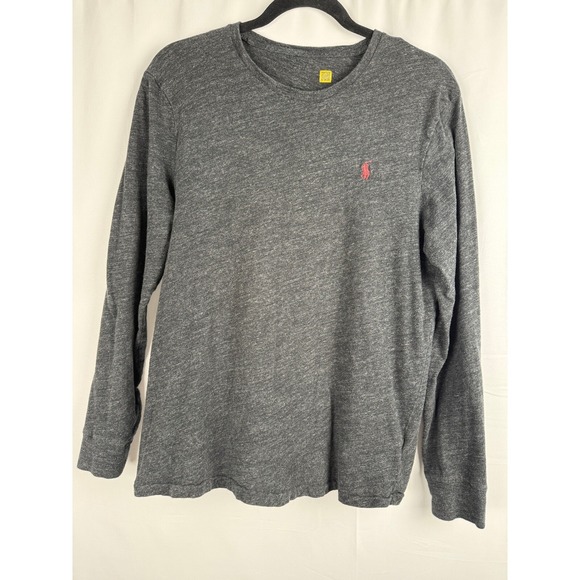 Polo Ralph Lauren Other - Polo Ralph Lauren Long Sleeve T-Shirt Soft‎ Cotton Casual Charcoal Mens Size S